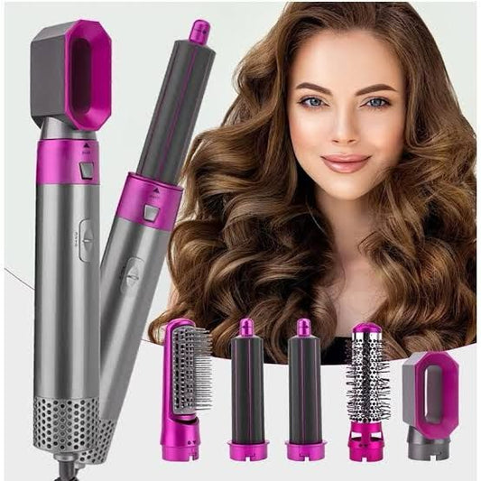 🔥 Cabello Perfecto en Minutos – Descubre el Poder del Secador 5 en 1